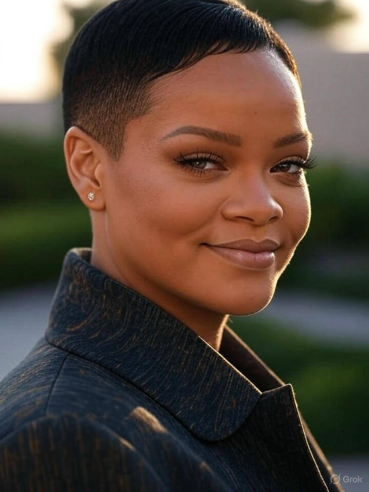 Low Taper Fade 11 Rihanna