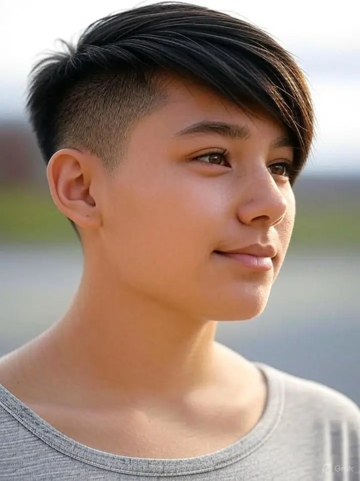 Low Taper Fade Undercut for Men