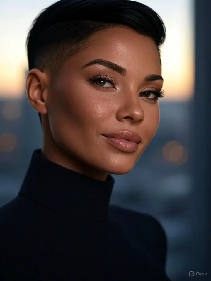 Low Taper Fade Undercut for Women