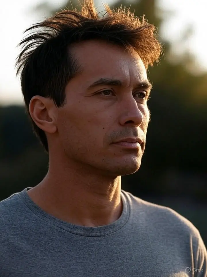 Low Drop Taper with Messy Hair 24 Low Drop Taper with Messy Hair for Long Faces