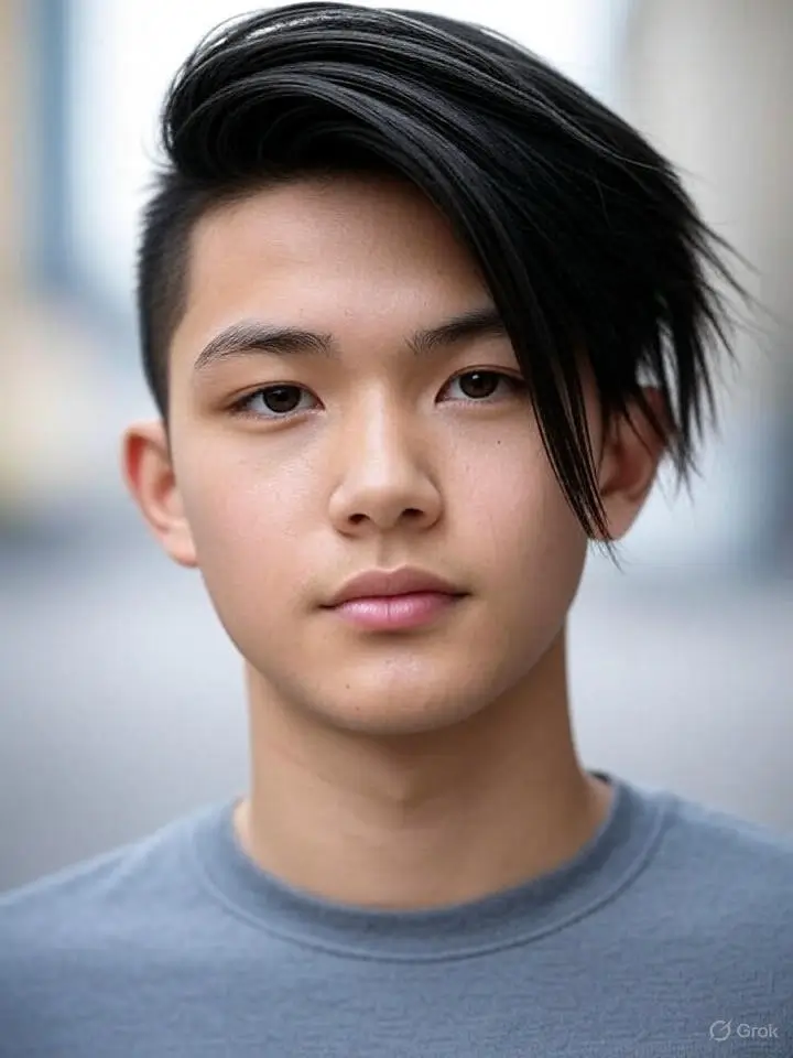 Side Swept Short Hair with a Low Taper 2 Side-Swept Undercut