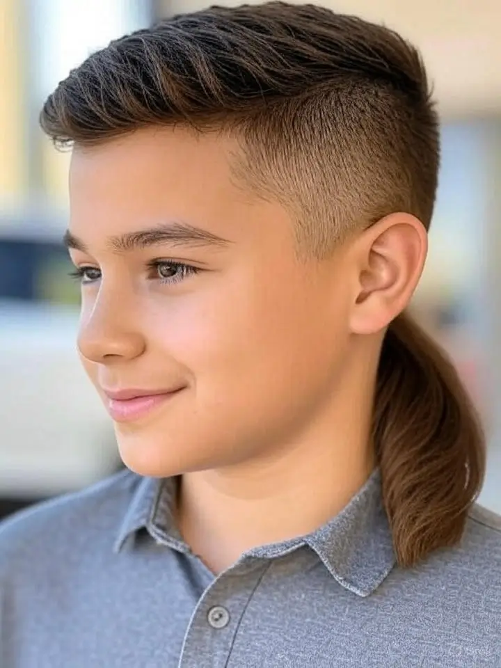 Low Taper Mullet 5 Modern Mullet Taper