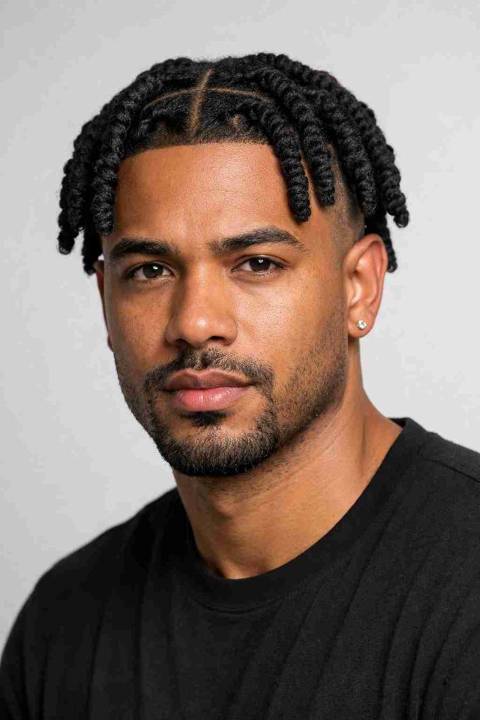 Barrel Twists Locs Men