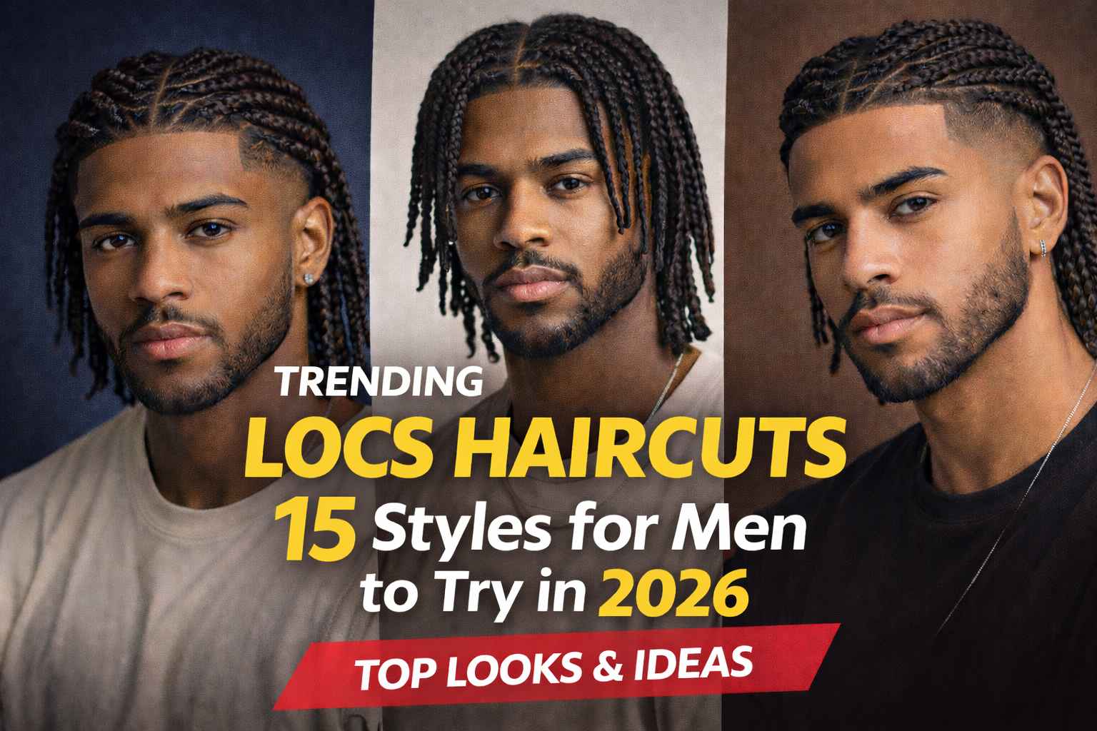 Locs Haircuts For Men