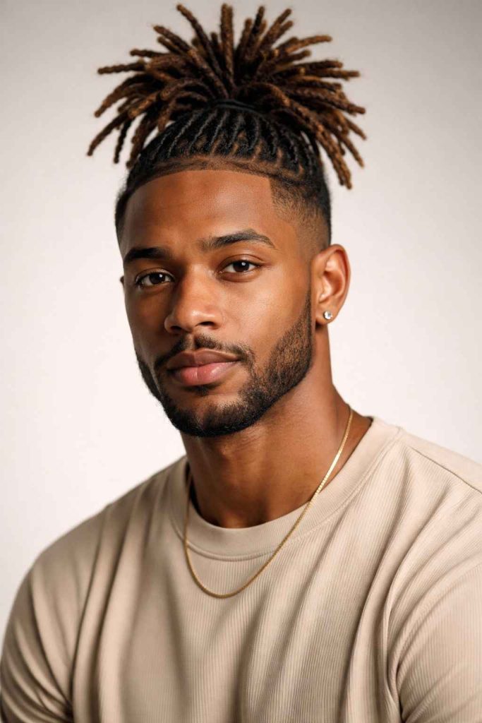 Pineapple Cut locs Hair