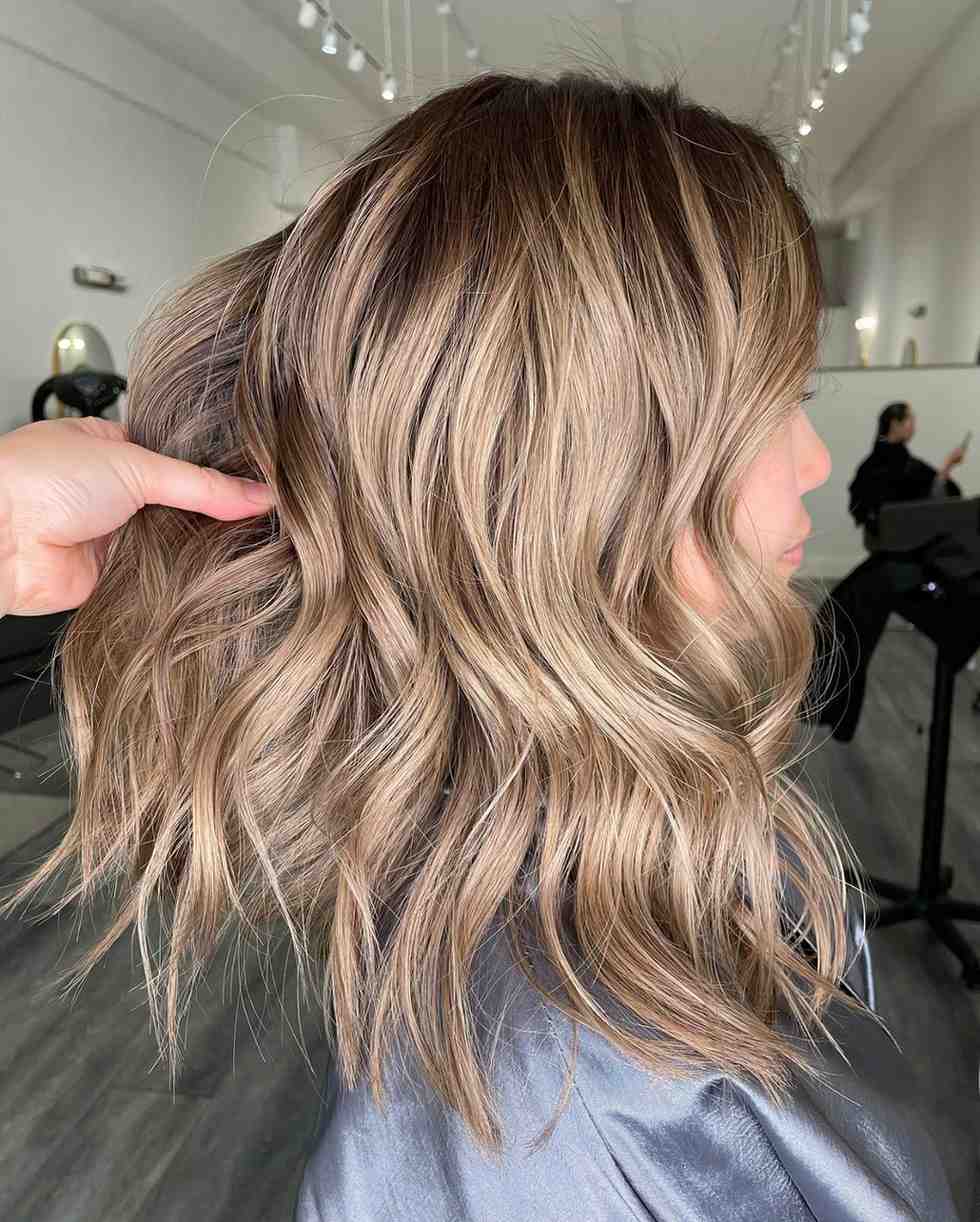 Dark Blonde Root Melt